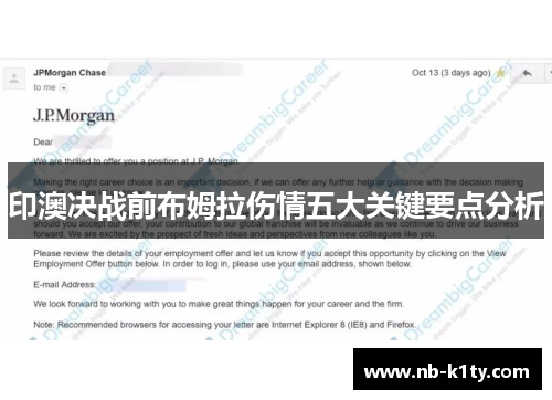 印澳决战前布姆拉伤情五大关键要点分析